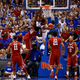Illustration for article titled #1 Kansas Knocks Off #2 Oklahoma In 3OT Thriller